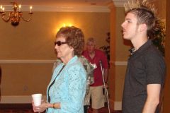 Mary Lou Thompson and Kyle