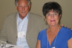 Lou and Ruby at Banquet Dinner
