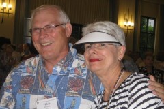 Sharon and Fred at Banquet Dinner