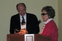 Mark Hallett MD and Mary Lou Thompson